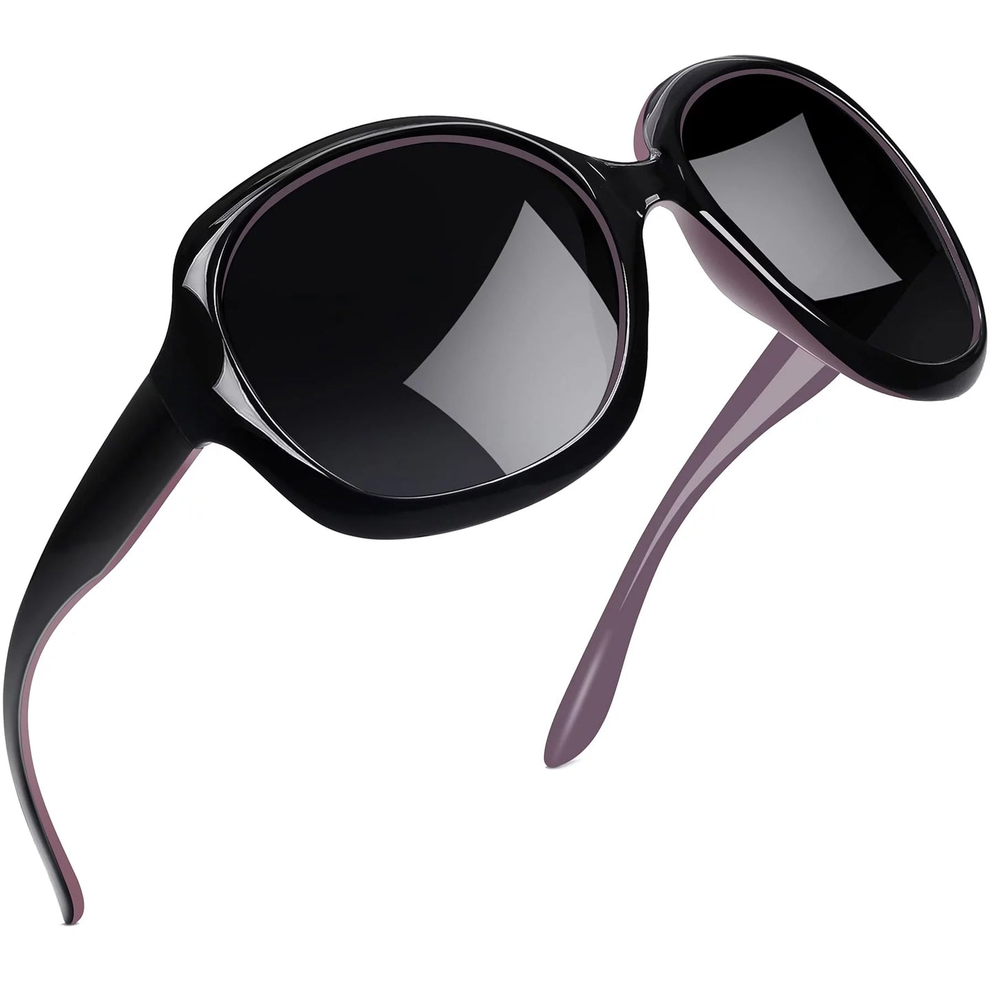 Wide Frame UV Blocking Polarized Sunglasses
