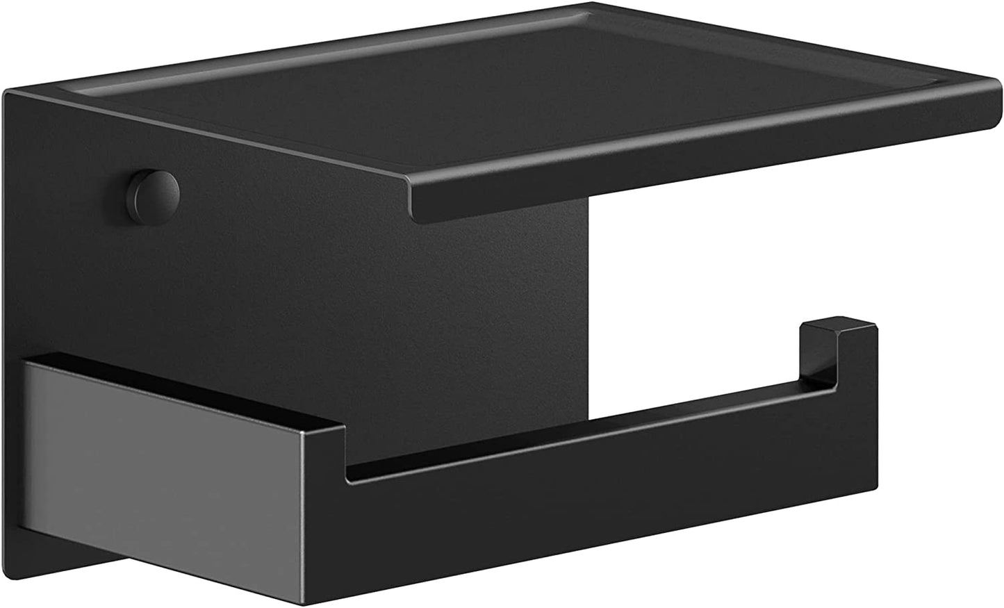 Toilet Paper Holder with Shelf