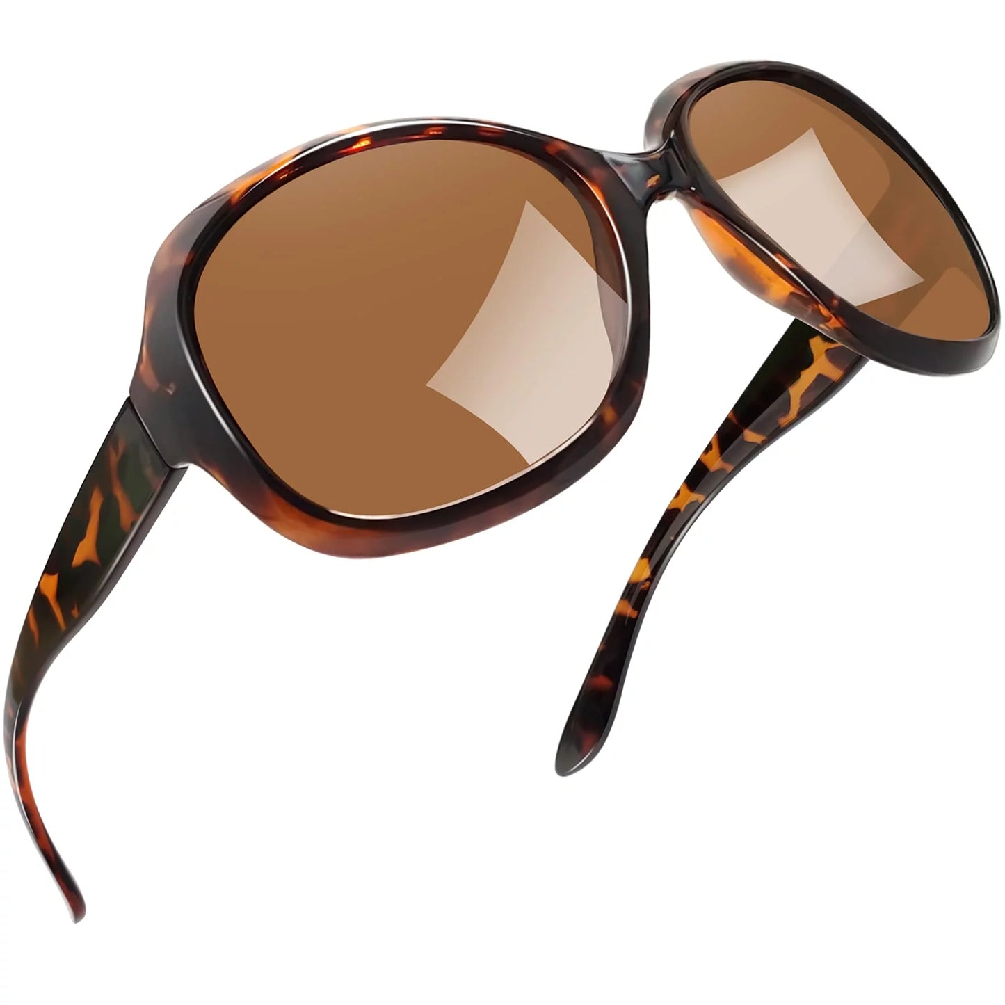 Wide Frame UV Blocking Polarized Sunglasses