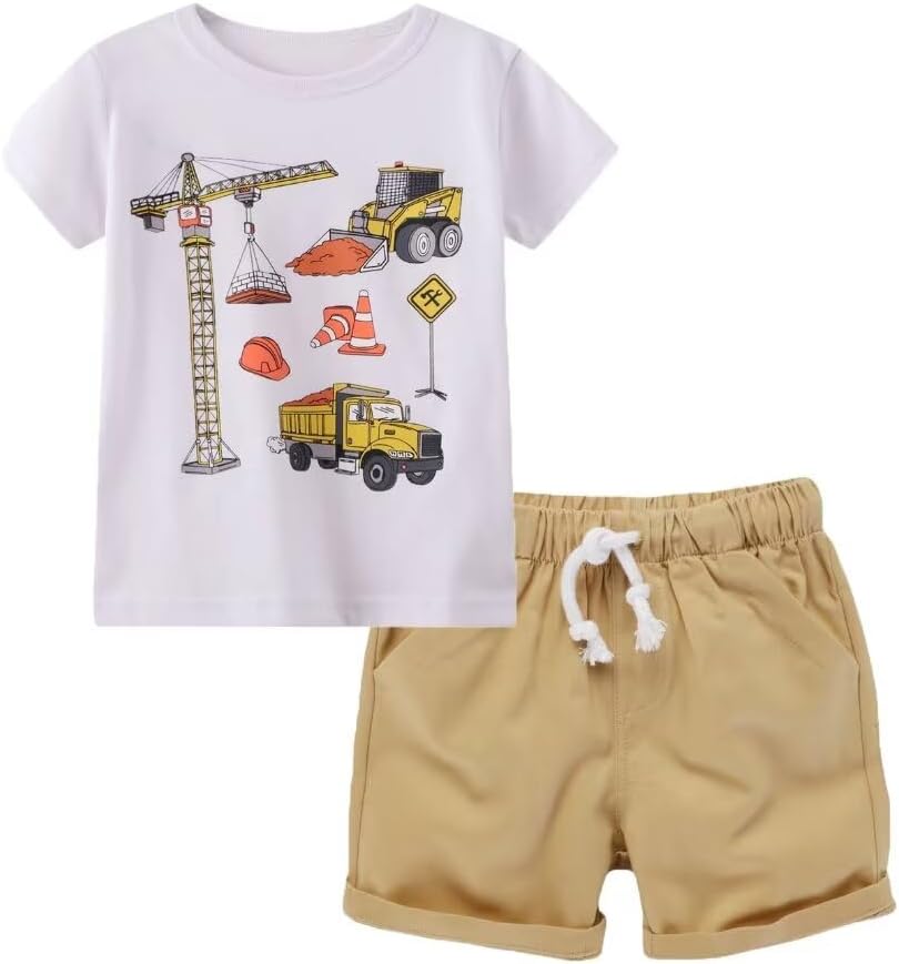 Boy's Summer Outfits 2 Pcs sets