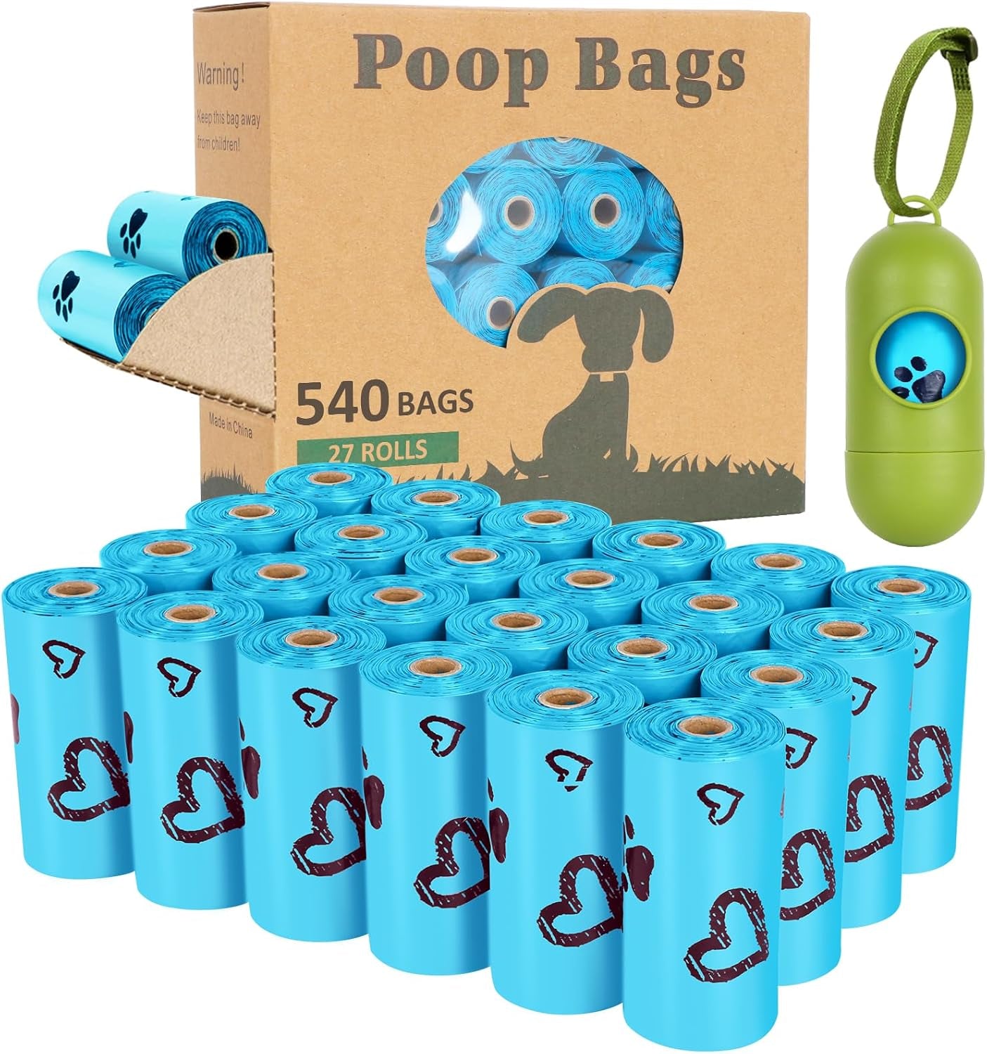 Dog Poop Bags - Extra Thick, Strong & Leak Proof