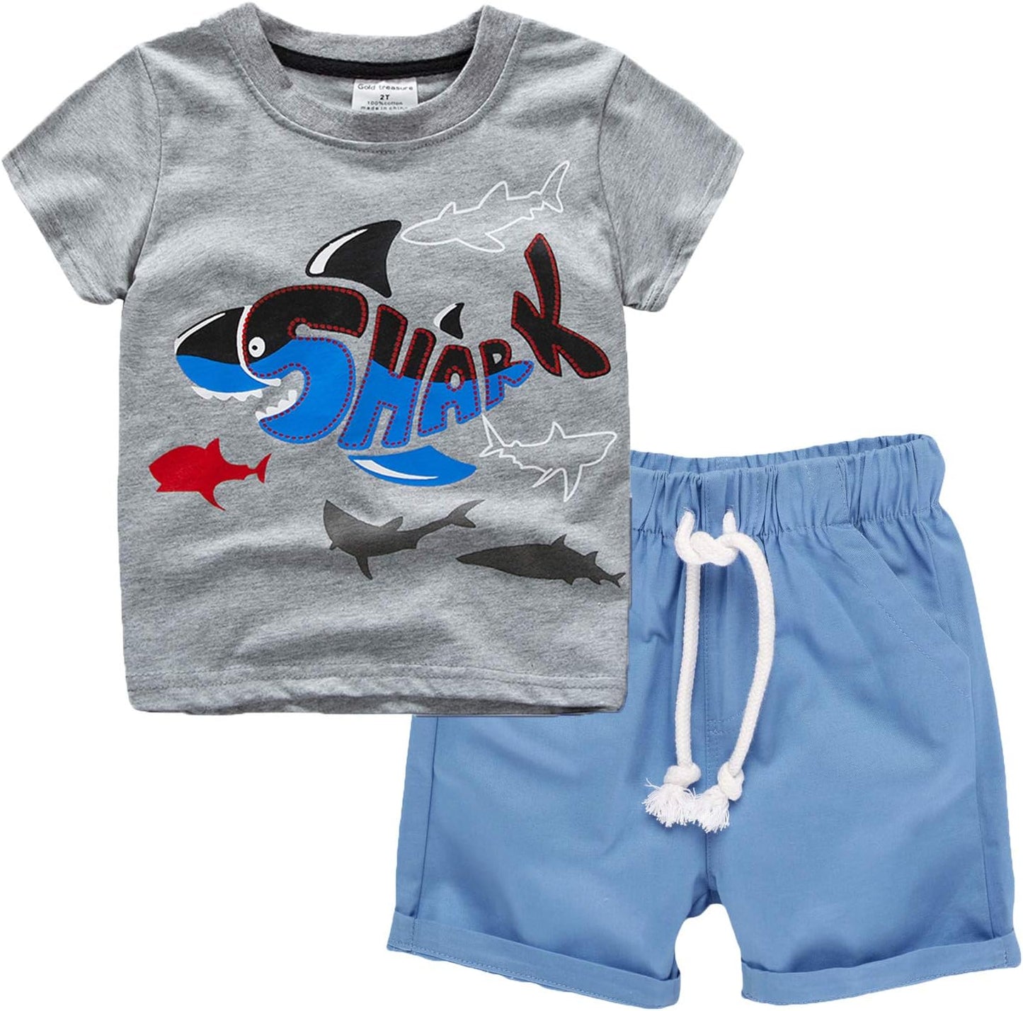 Boy's Summer Outfits 2 Pcs sets