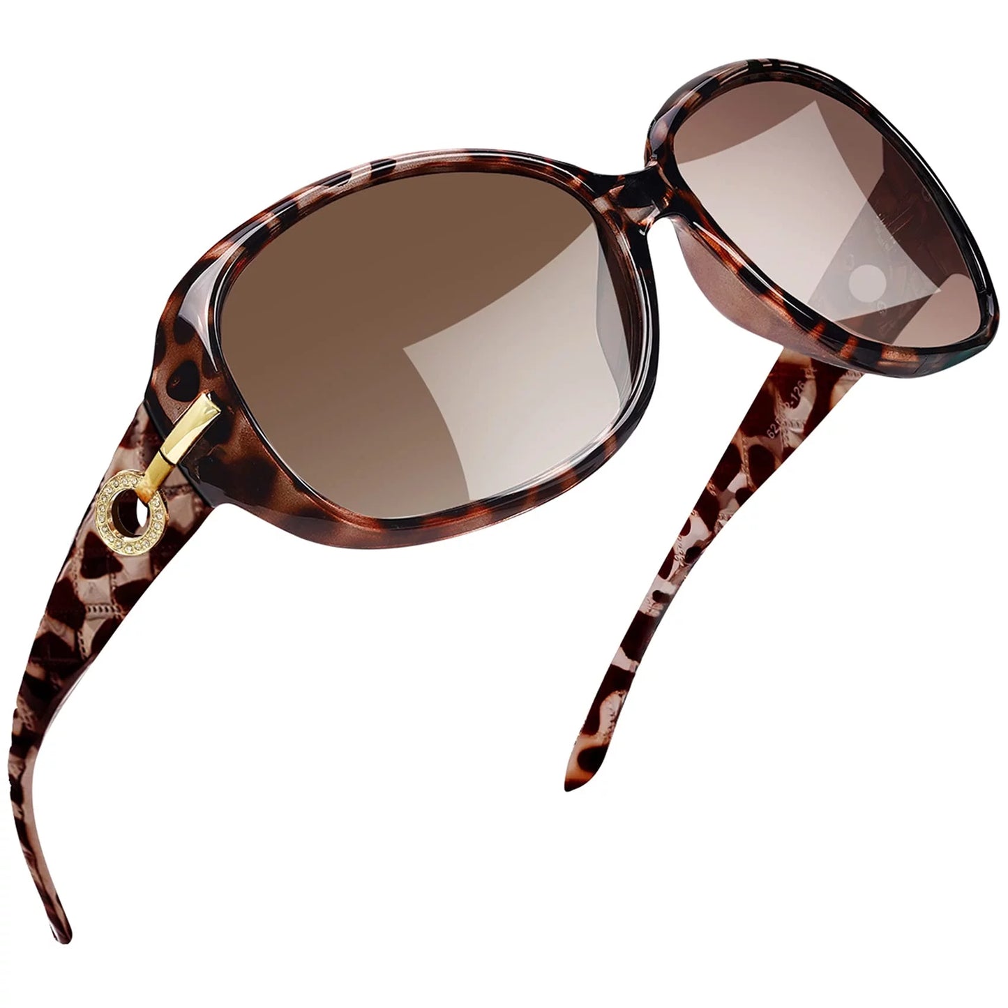 Wide Frame UV Blocking Polarized Sunglasses