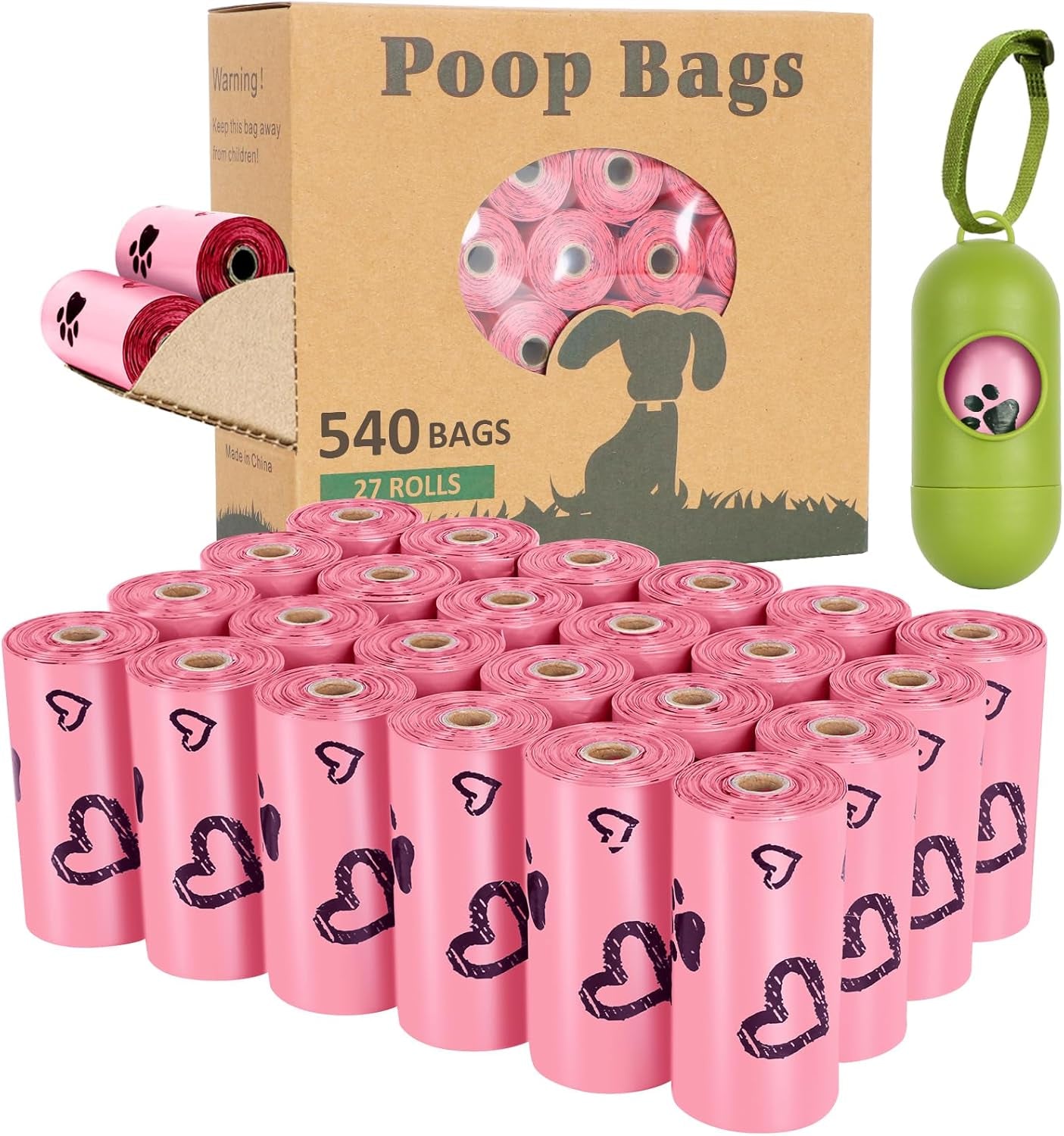 Dog Poop Bags - Extra Thick, Strong & Leak Proof