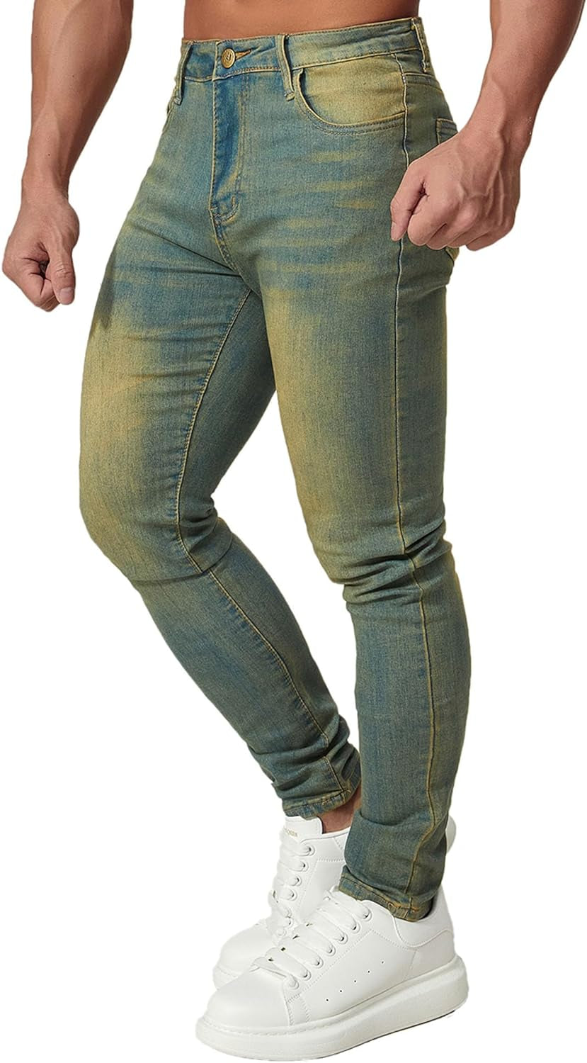 Men's Slim Fit Stretch Denim Jeans