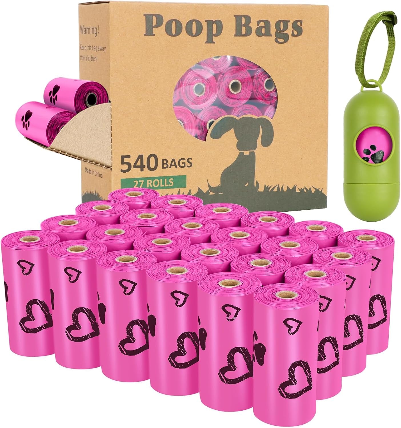 Dog Poop Bags - Extra Thick, Strong & Leak Proof