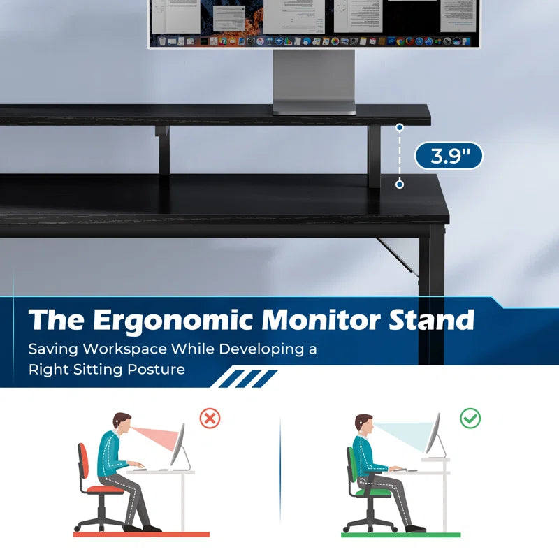 Kamai 54" L Shaped Computer Desk