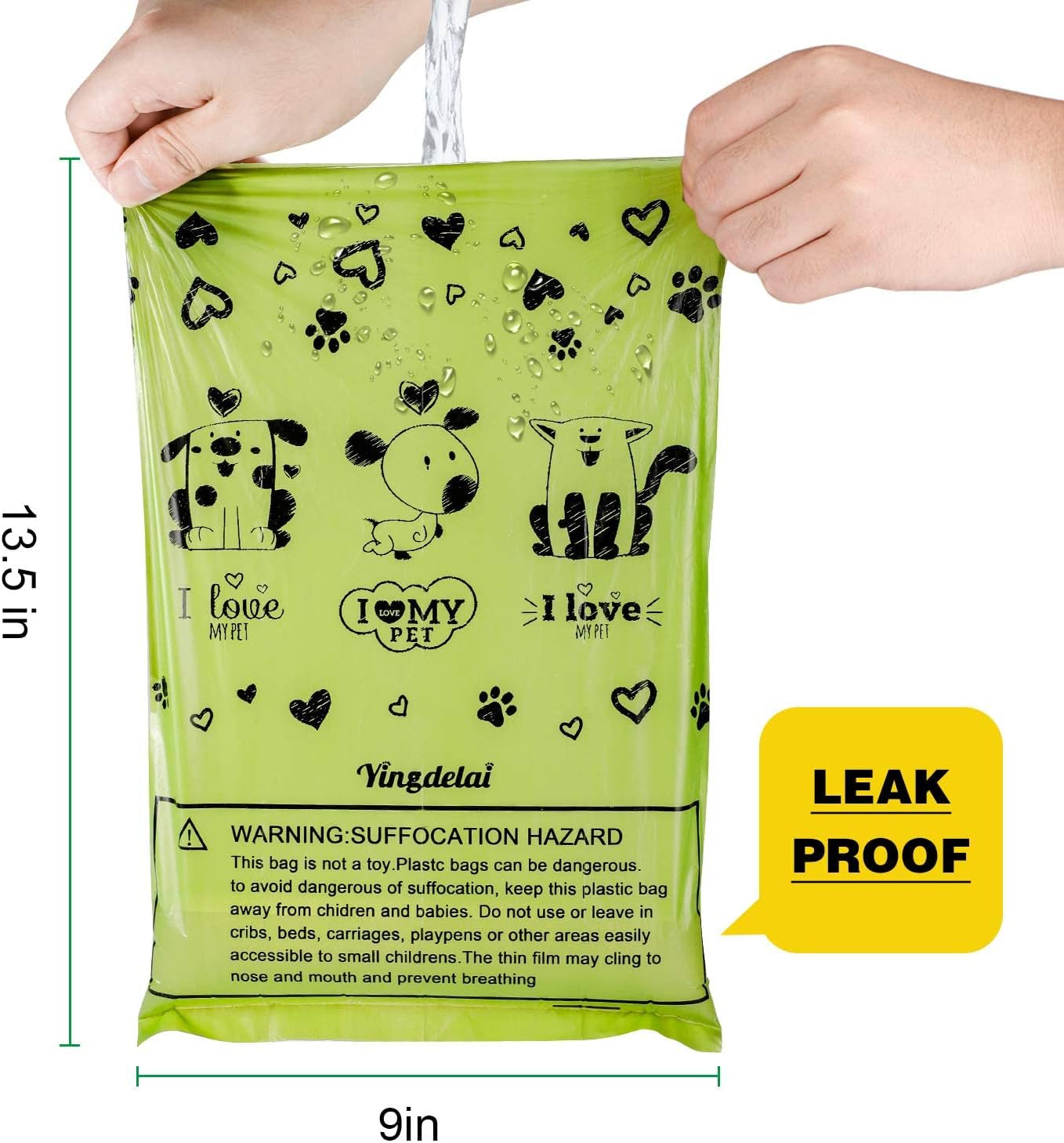Dog Poop Bags - Extra Thick, Strong & Leak Proof
