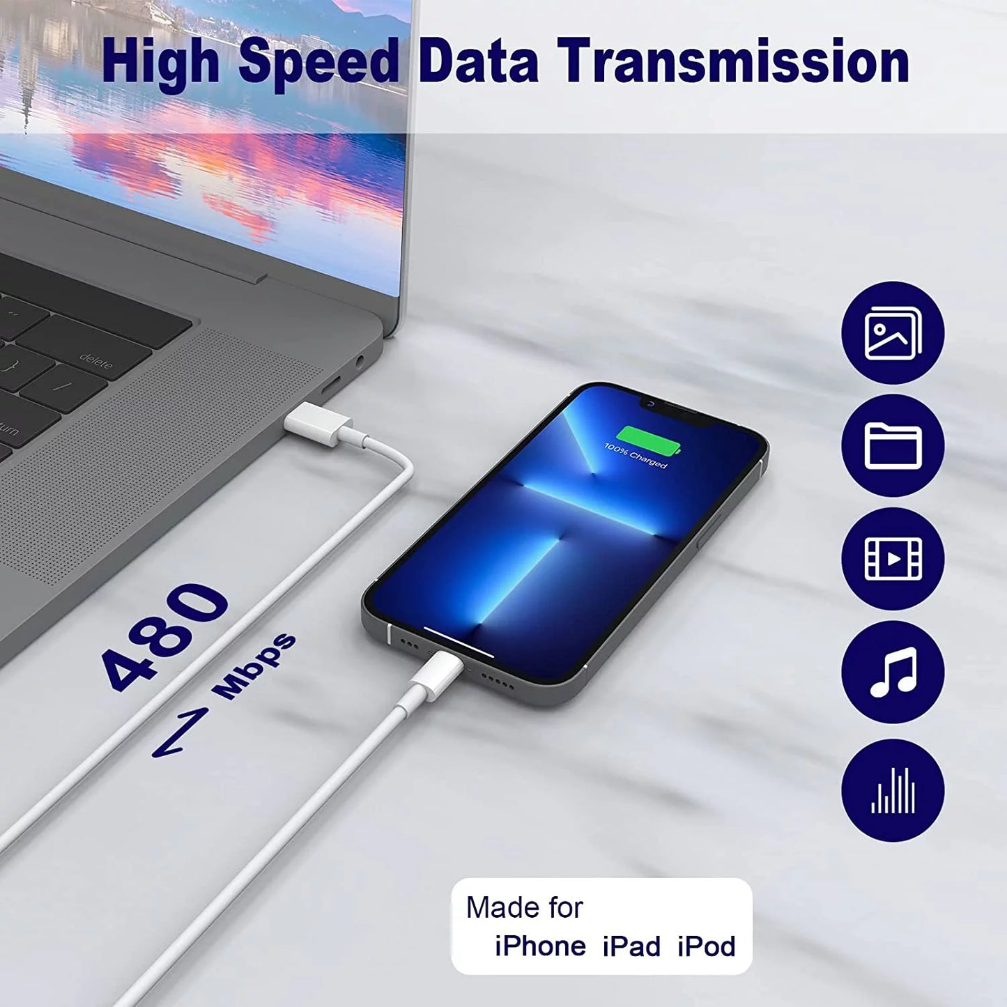 Iphone USB Type C Fast Charger - 3 Pack