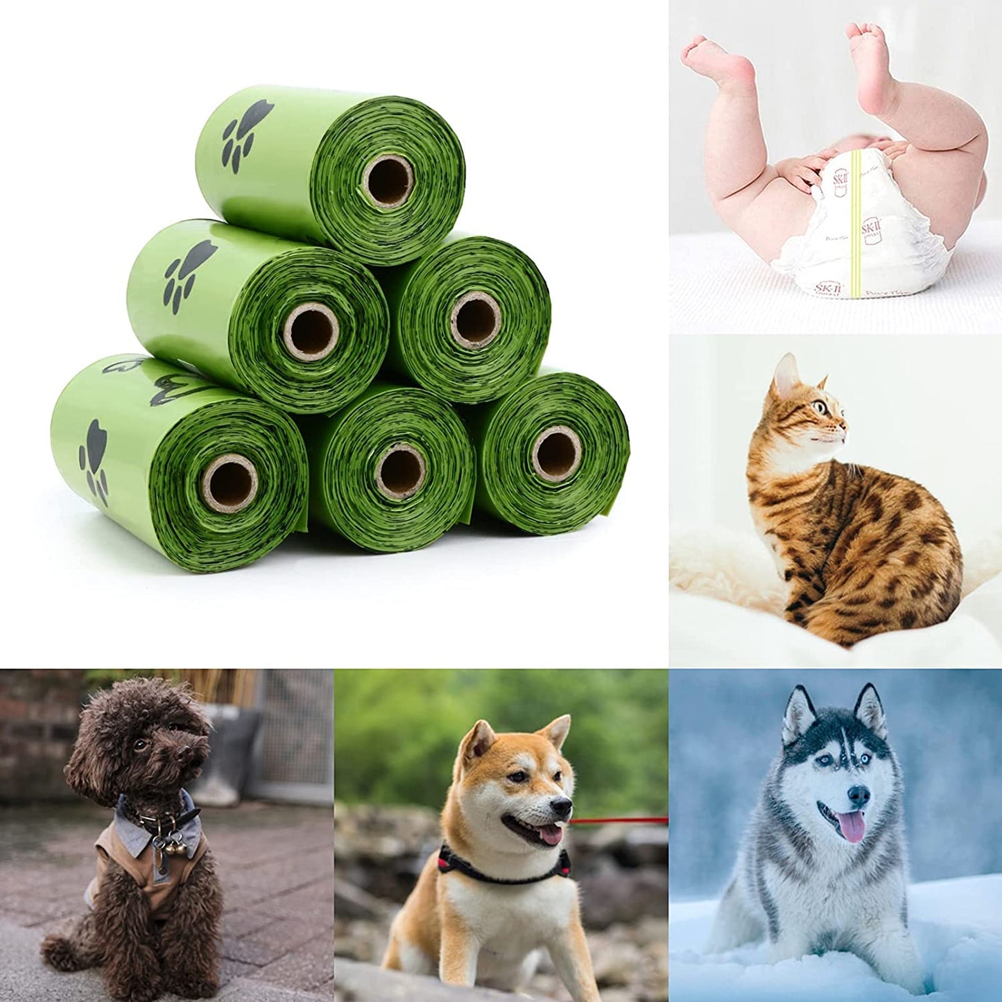 Dog Poop Bags - Extra Thick, Strong & Leak Proof