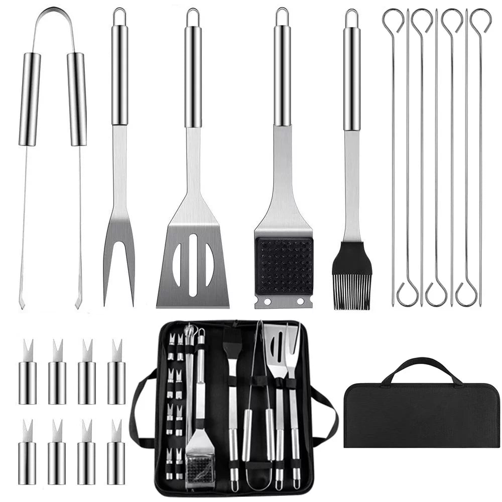 Stainless Steel Grill Set