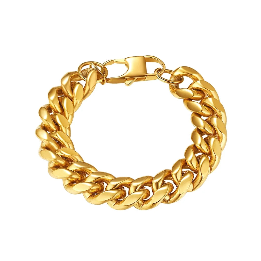 Cuban Link Stainless Steel Bracelet