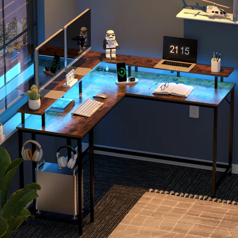 Kamai 54" L Shaped Computer Desk