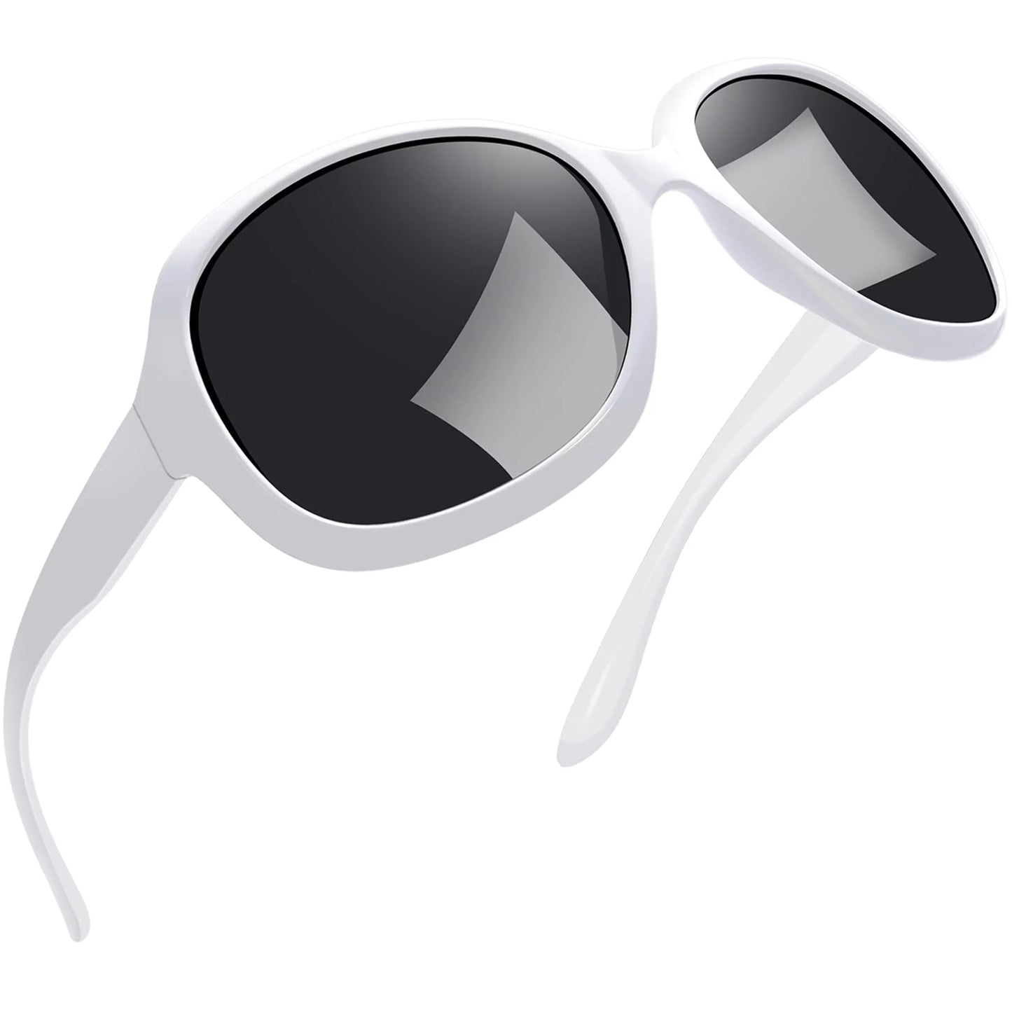 Wide Frame UV Blocking Polarized Sunglasses