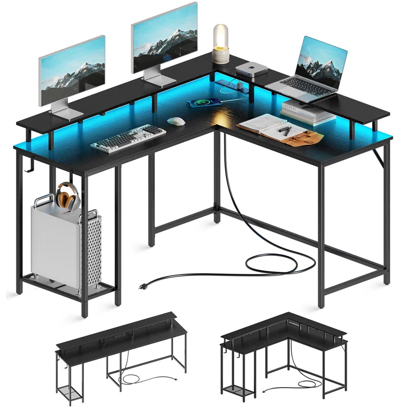 Kamai 54" L Shaped Computer Desk