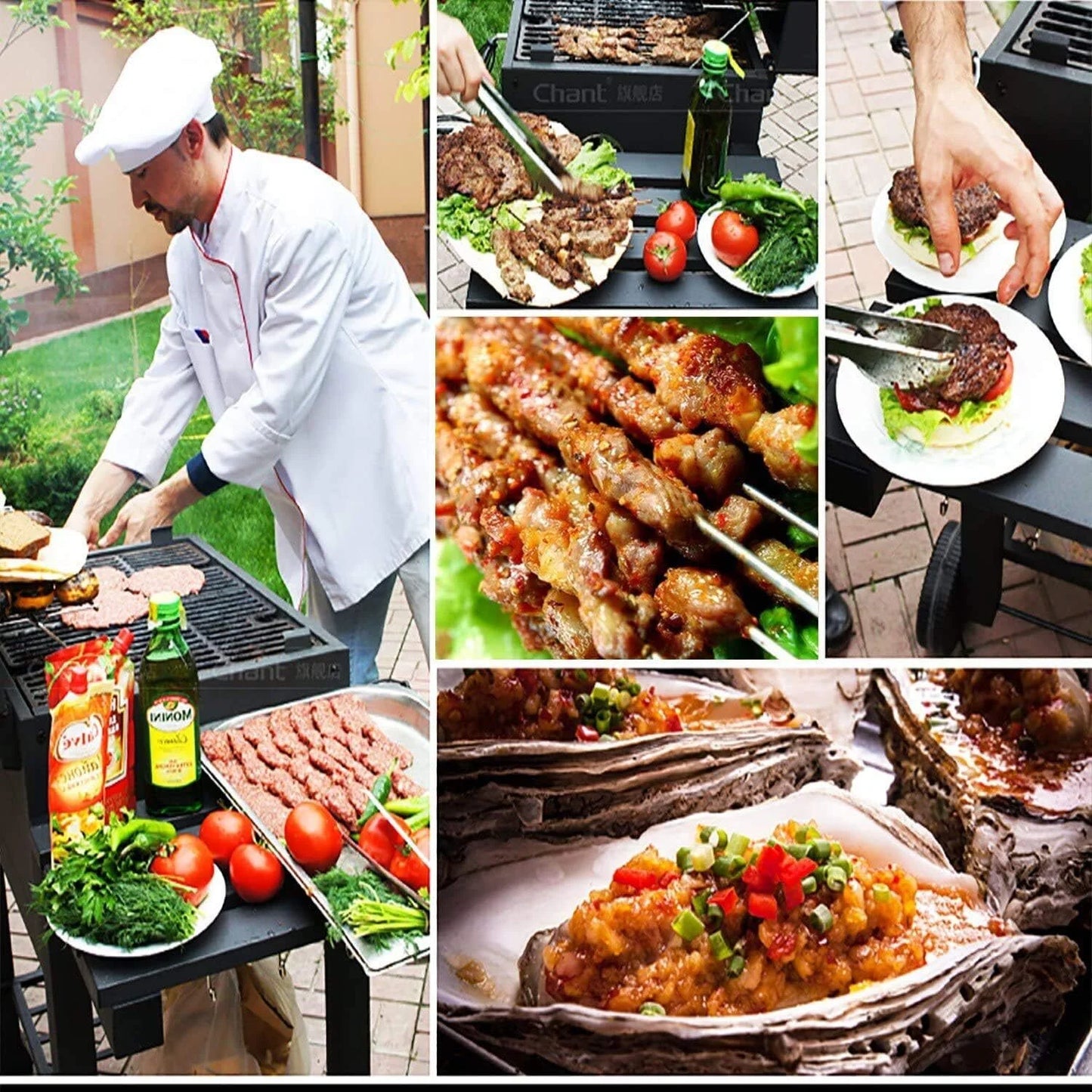 Stainless Steel Grill Set