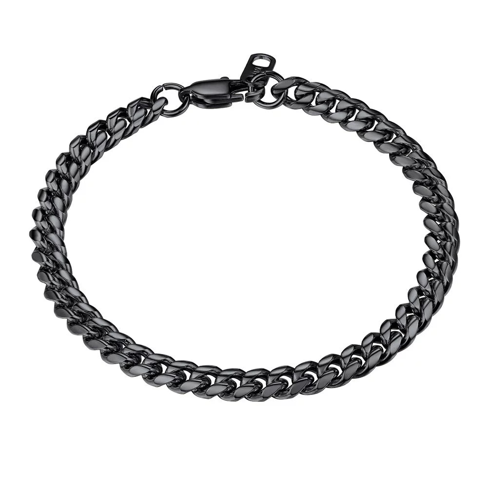 Cuban Link Stainless Steel Bracelet