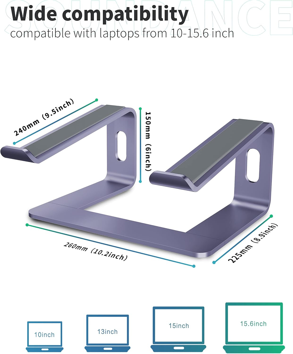 Aluminum Laptop Stand