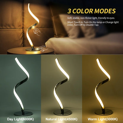 Spiral Table Lamp