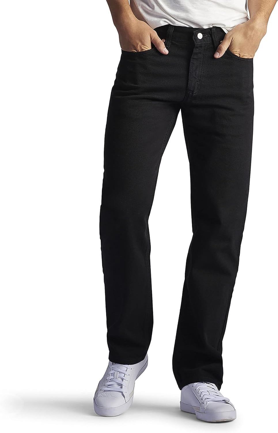 Men's Regular Fit Straight Leg Jeans