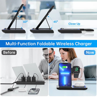 3 in 1 Wireless Charging Station