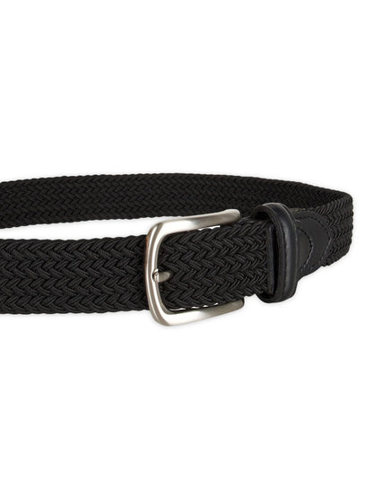 Boy's Braided Elastic Web Stretch Belt