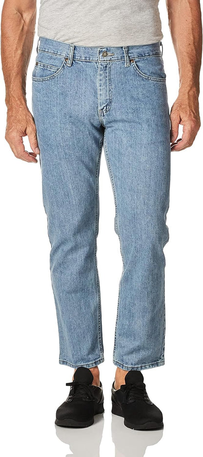 Men's Regular Fit Straight Leg Jeans