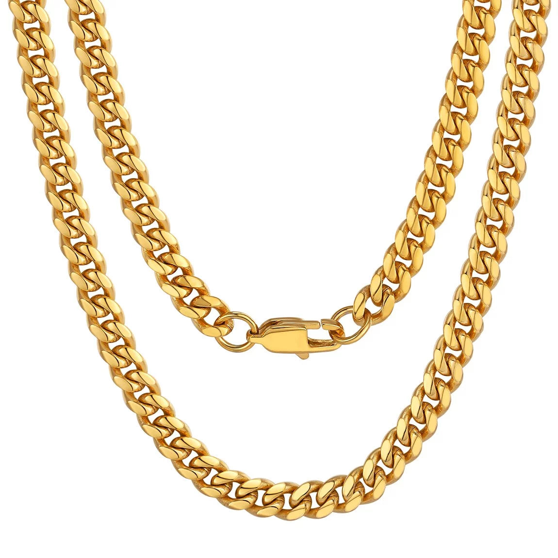 Men's Stainless Steel Cuban Link Chain 