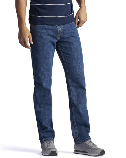 Men's Regular Fit Straight Leg Jeans