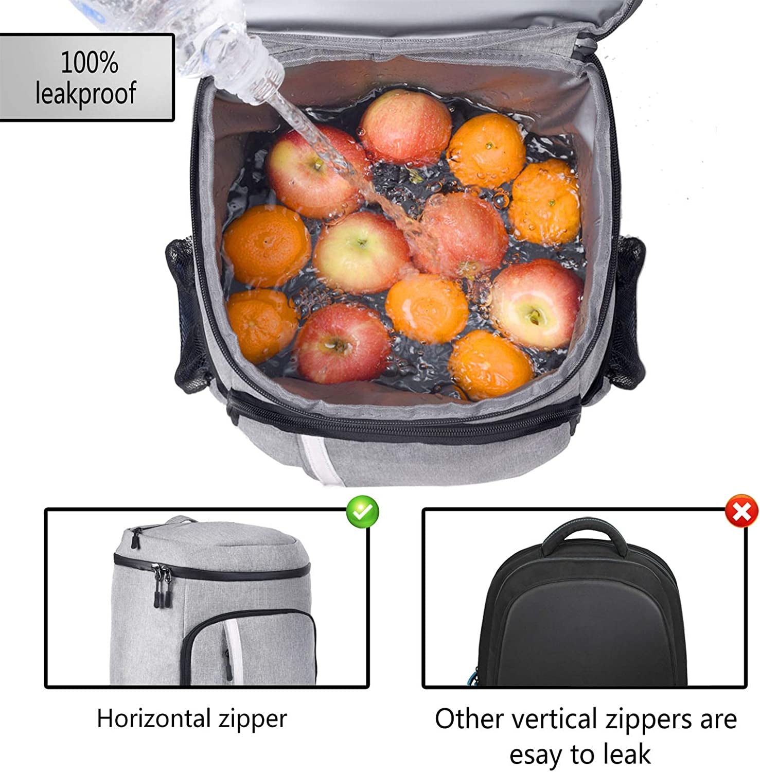 Insulated Backpack Cooler 