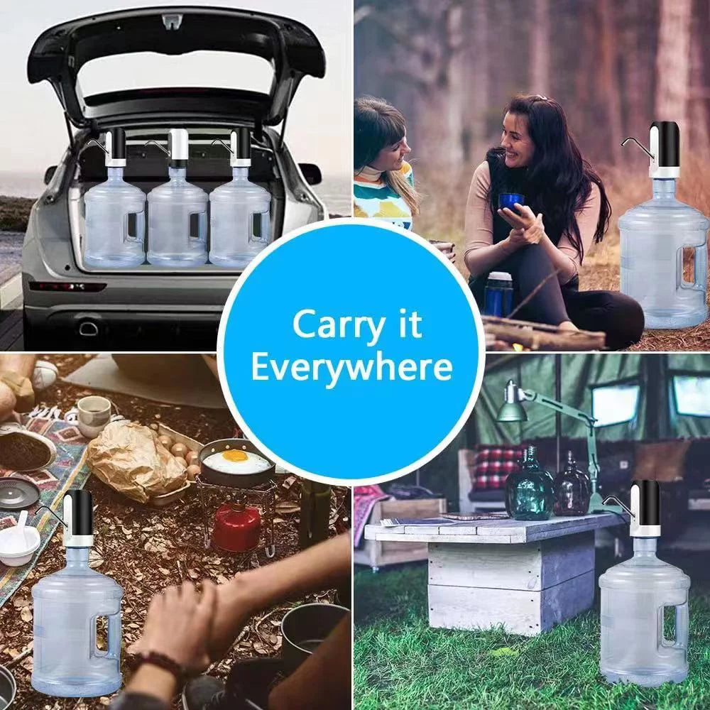 Portable Electric Water Bottle Pump 