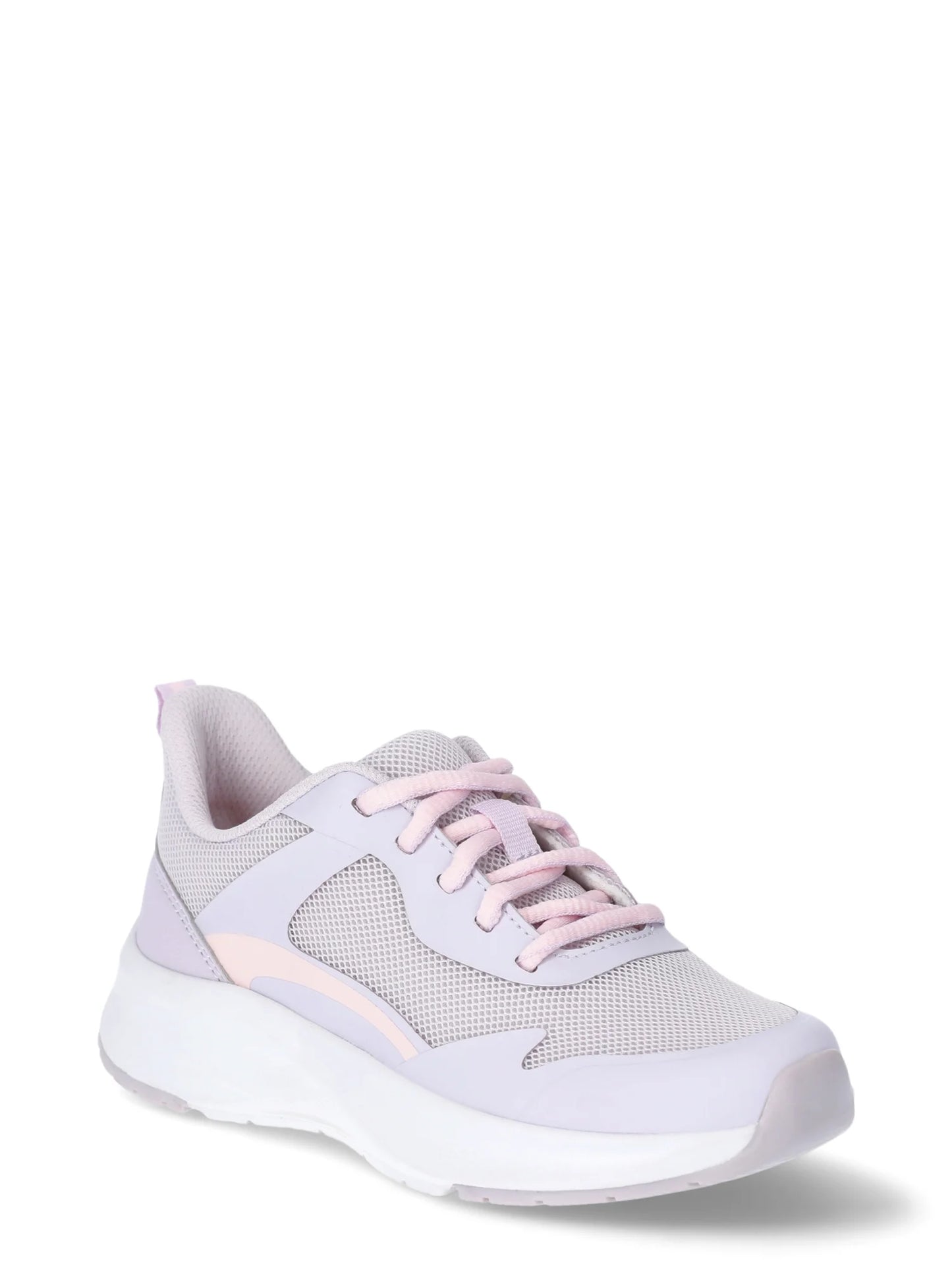 Girl's Mesh Jogger Lace up Sneakers