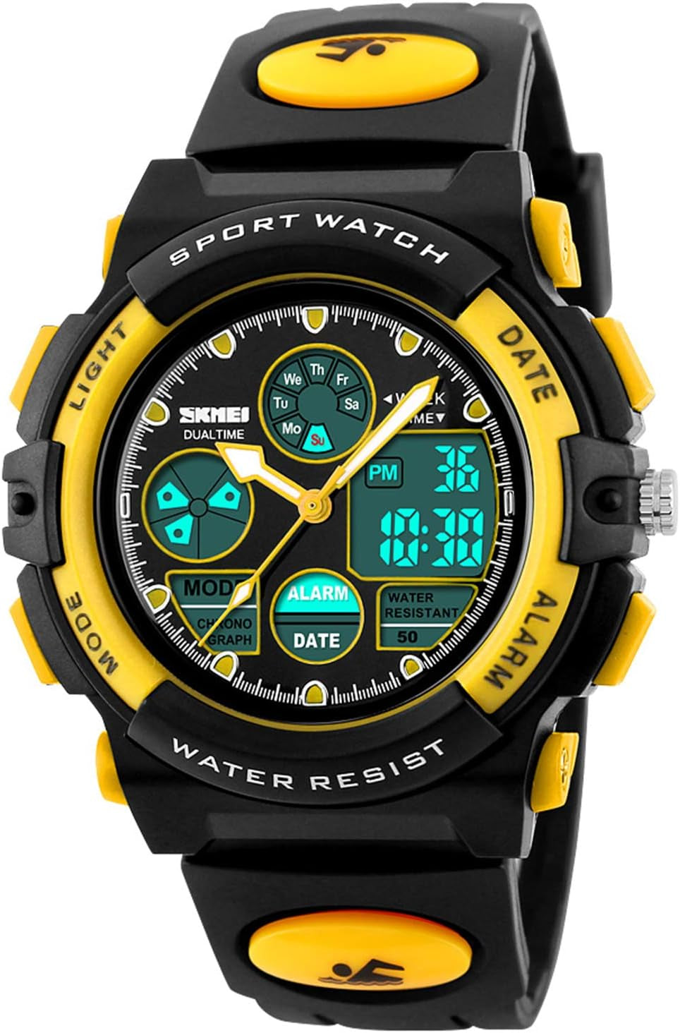 Boy's Digital Waterproof Sports Watch