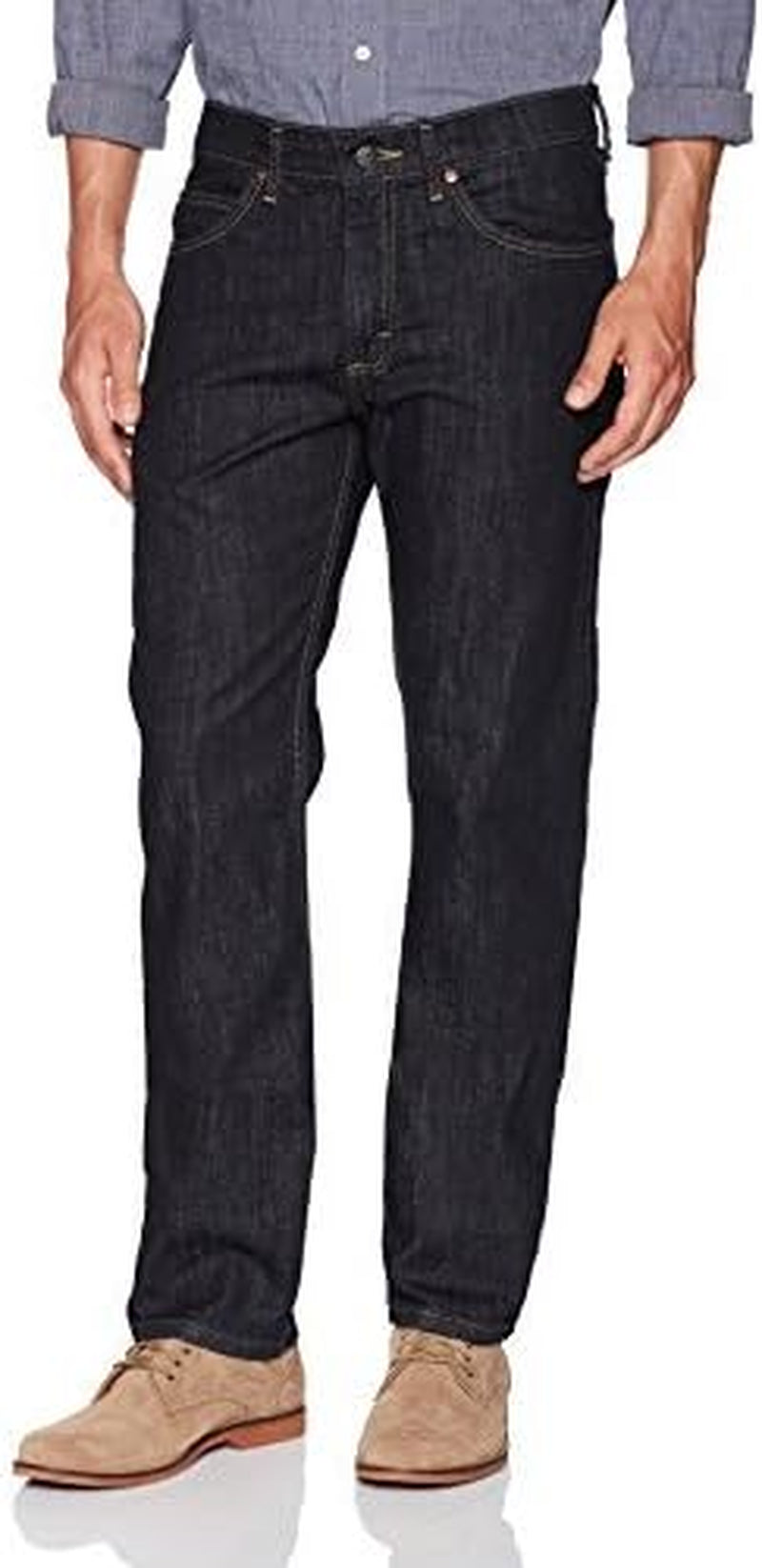 Men's Regular Fit Straight Leg Jeans