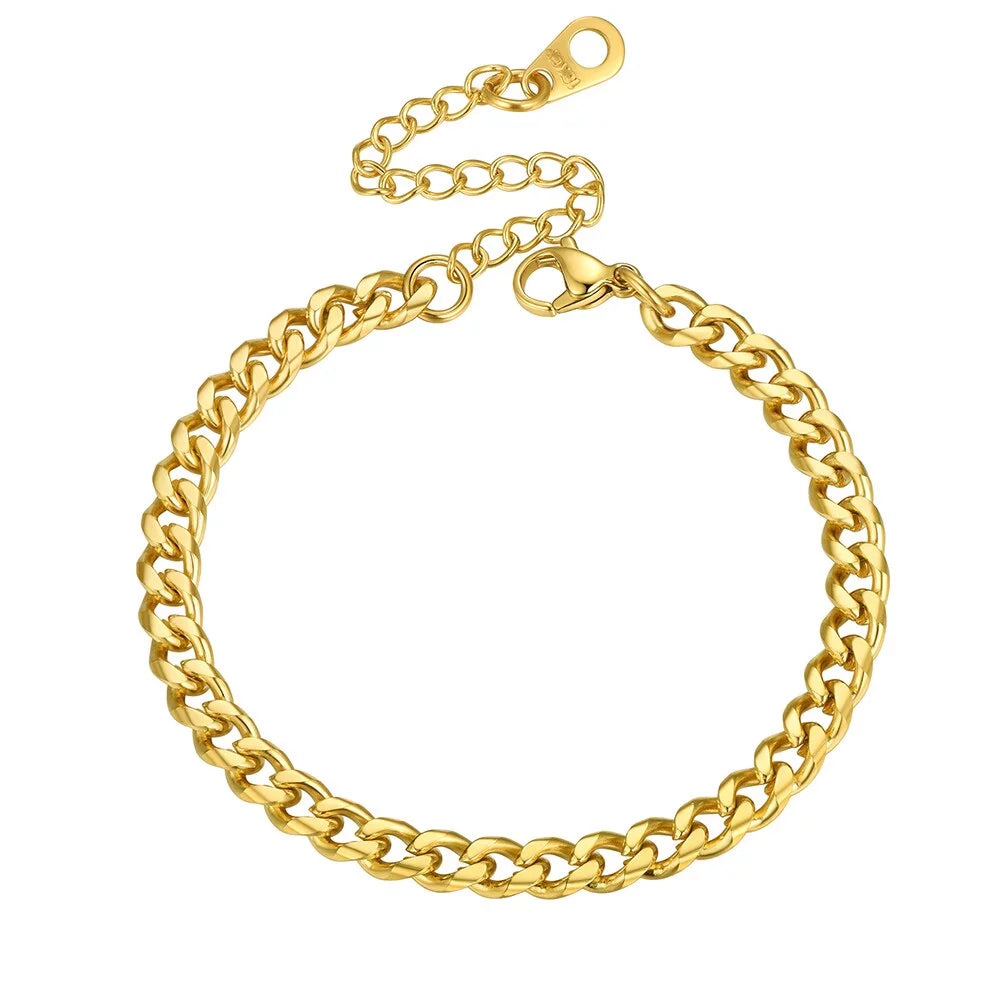 Cuban Link Stainless Steel Bracelet