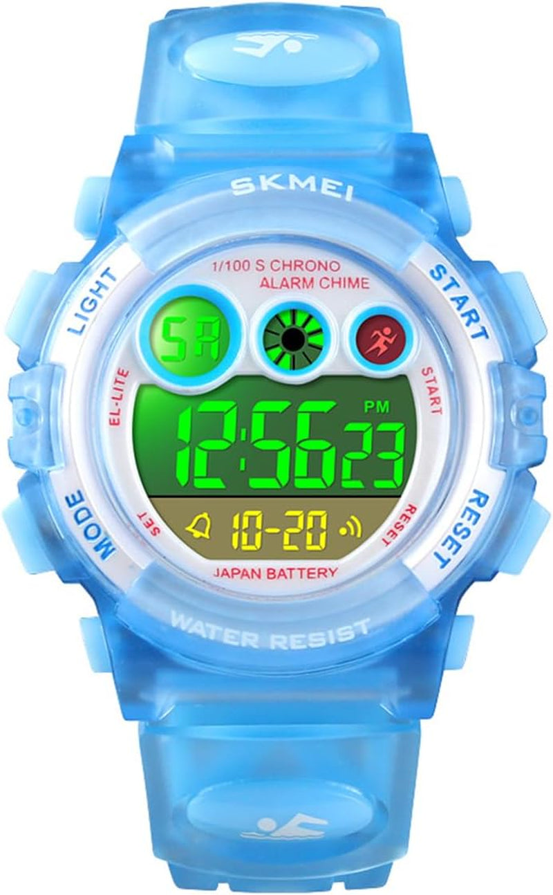 Boy's Digital Waterproof Sports Watch