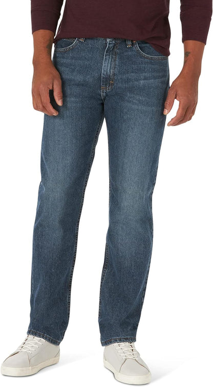 Men's Regular Fit Straight Leg Jeans