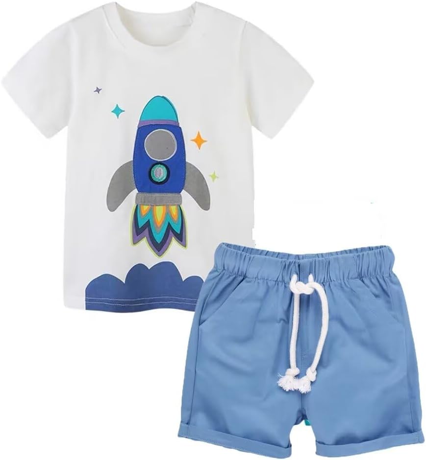 Boy's Summer Outfits 2 Pcs sets
