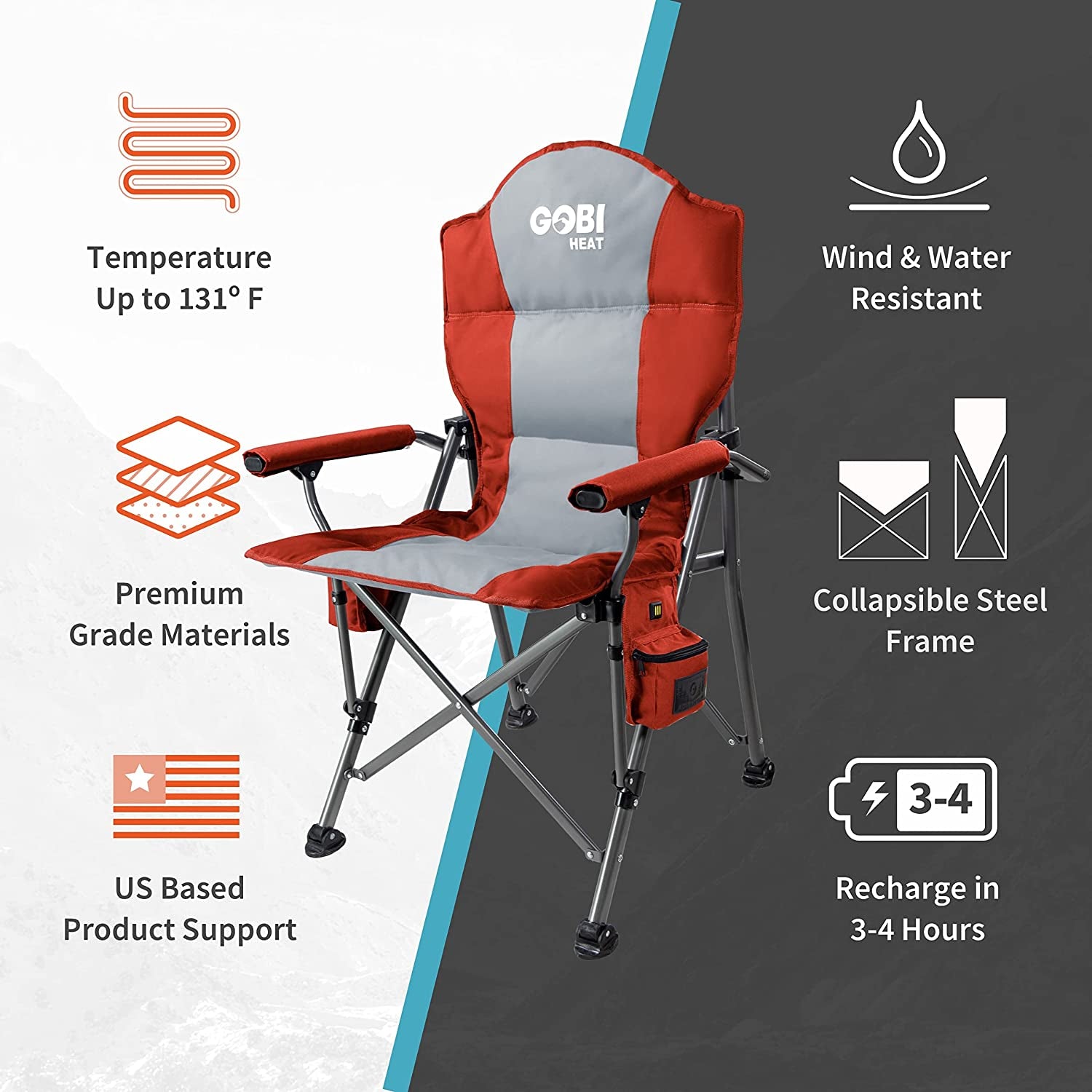 Portable Heated Chair