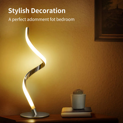 Spiral Table Lamp