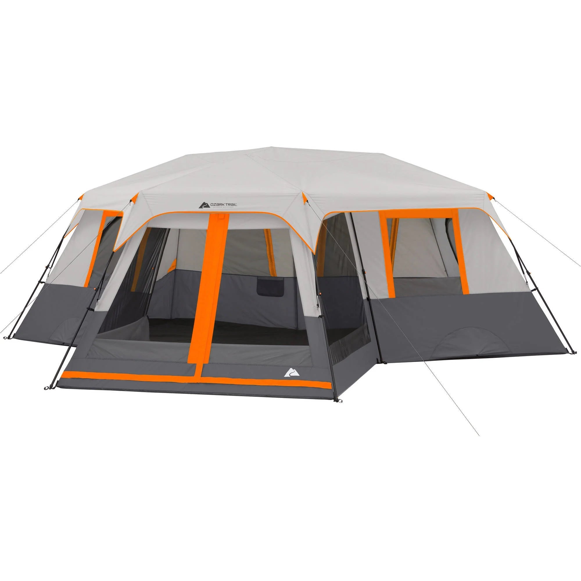 12 Person 3 Room Instant Cabin Tent with Screen Room Big Stop Shop