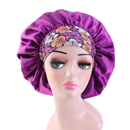 Women's Satin Hair Bonnets - 3 Pcs