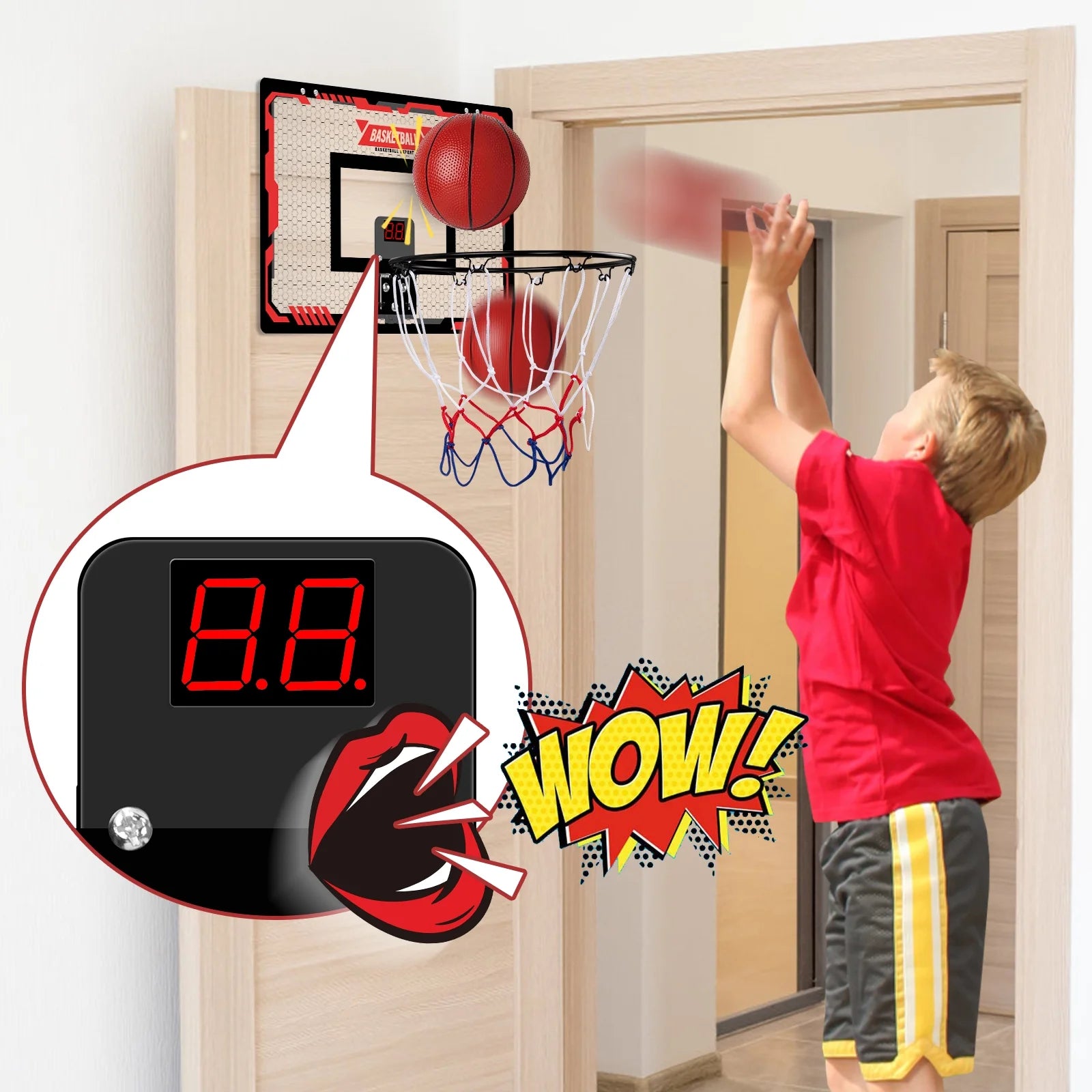 Mini Indoor Basketball Hoop