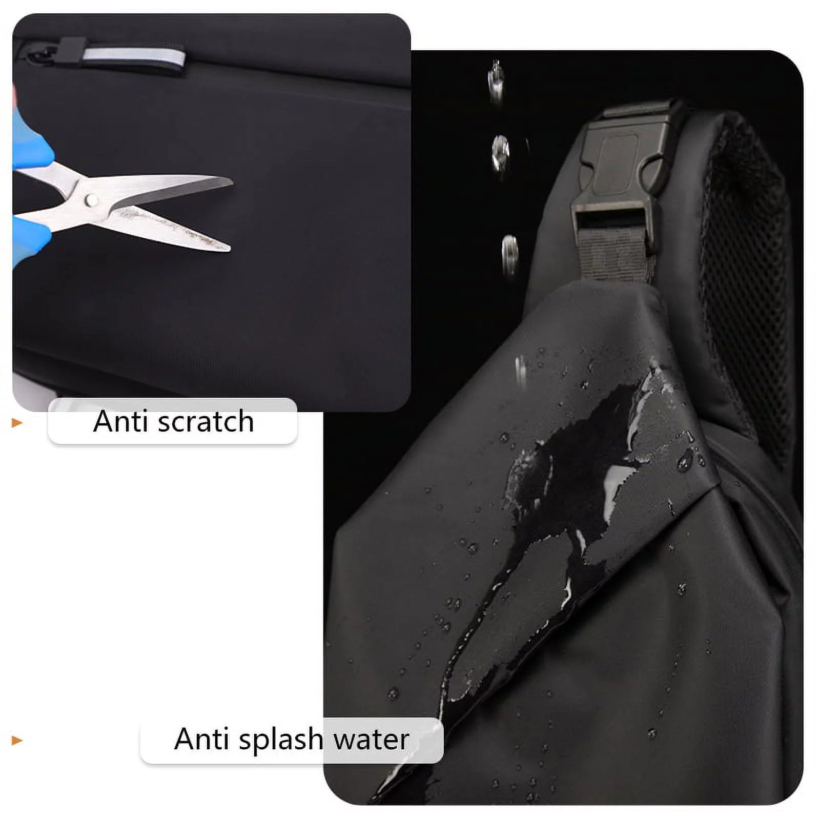 Men's Waterproof Anti-Theft Crossbody Sling Bag