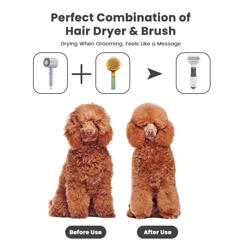 2 in 1 Pet Grooming Brush