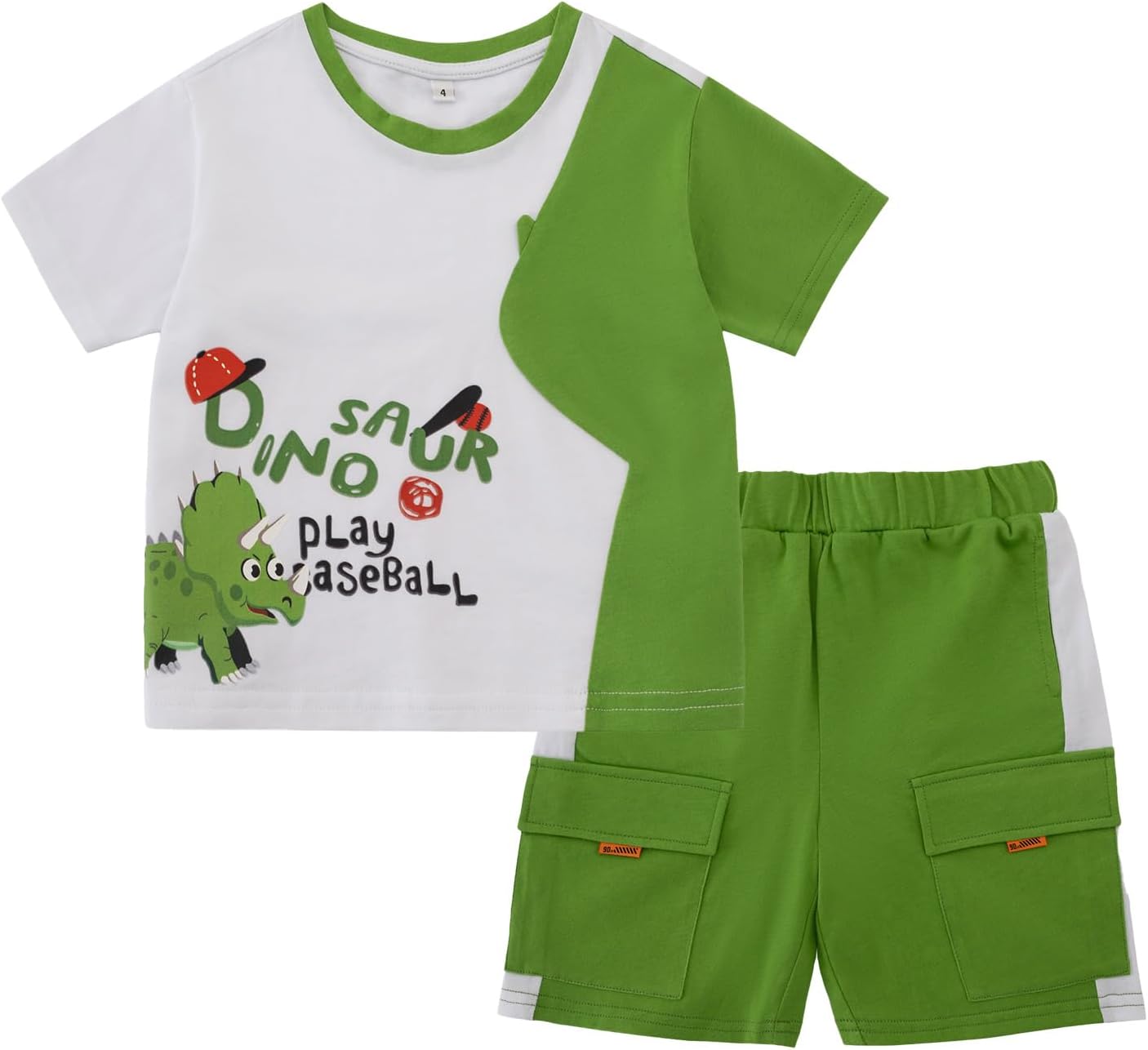 Toddler Boys Summer Outfit 2Pcs Set