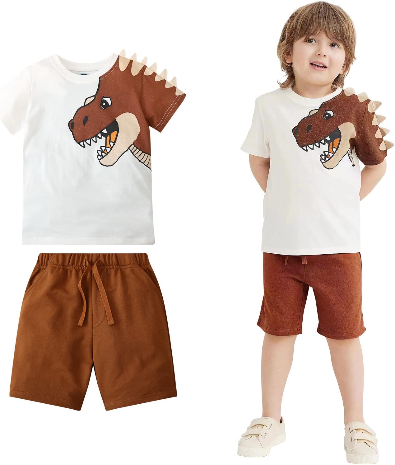 Toddler Boys Summer Outfit 2Pcs Set