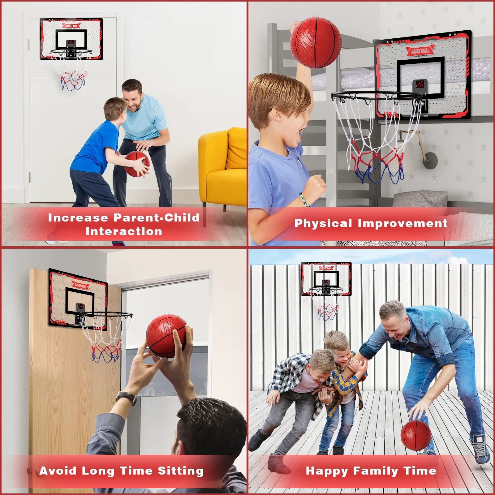 Mini Indoor Basketball Hoop