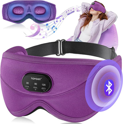 Sleep Mask Headphones with Wireless Bluetooth