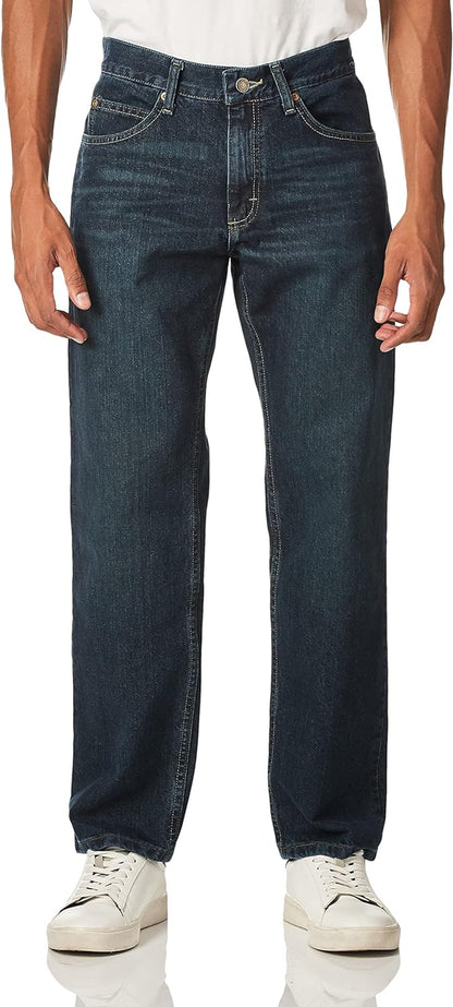 Men's Regular Fit Straight Leg Jeans